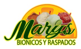 Logotipo de Mary's Bionicos y Raspados